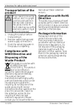 Preview for 8 page of Beko DSN04N11X User Manual