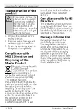 Preview for 8 page of Beko DSN26421X User Manual