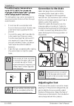 Preview for 12 page of Beko DSN26421X User Manual