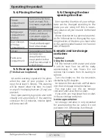 Preview for 17 page of Beko FFP2685EW User Manual