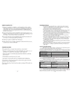 Preview for 10 page of Beko FG 950 Operating Instructions Manual