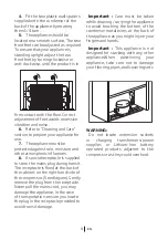 Preview for 10 page of Beko FJFP1685W User Manual