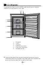 Preview for 4 page of Beko FREEZ53FW Installation, Operation & Food Storage Instructions