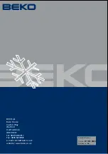 Preview for 21 page of Beko FREEZ53FW Installation, Operation & Food Storage Instructions