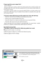 Preview for 2 page of Beko FS 127330N User Manual