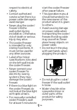 Preview for 8 page of Beko FS 127330N User Manual