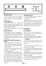 Preview for 18 page of Beko FS 127330N User Manual