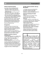 Preview for 36 page of Beko FSA13020 User Manual