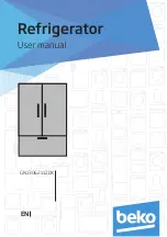 Preview for 1 page of Beko GN1306211ZDX User Manual