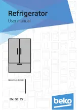 Preview for 1 page of Beko GN1306230ZDX User Manual