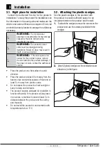 Preview for 9 page of Beko GN163120B User Manual