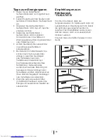 Preview for 64 page of Beko GNE-60520 series Instruction Manual