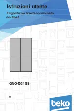 Preview for 205 page of Beko GNO4031GS User Manual