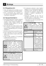 Preview for 47 page of Beko HMM7424W User Manual