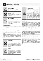 Preview for 70 page of Beko HNS 61210 W User Manual