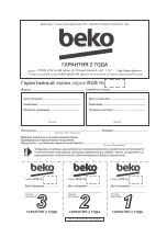 Preview for 85 page of Beko HNT62210B User Manual