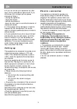 Preview for 9 page of Beko HS210520S Instructions For Use Manual