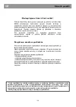 Preview for 20 page of Beko HSA 13530 - Instructions For Use Manual