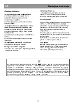 Preview for 32 page of Beko HSA 13530 - Instructions For Use Manual