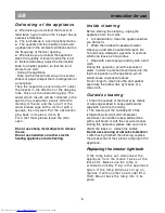 Preview for 11 page of Beko HSA 40550 Instructions For Use Manual