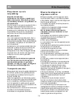 Preview for 21 page of Beko HSA13520 Instructions For Use Manual