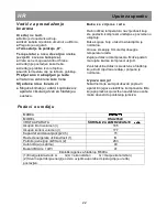 Preview for 28 page of Beko HSA20540 Instructions For Use Manual