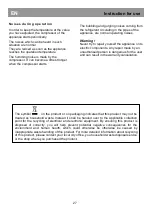 Preview for 33 page of Beko HSA37520 Instructions For Use Manual