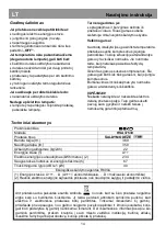 Preview for 20 page of Beko HSA37530 Instructions For Use Manual