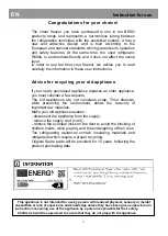 Preview for 7 page of Beko HSA37540CHN Instructions Of Use