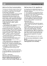 Preview for 10 page of Beko HSA47542 Instructions For Use Manual