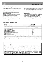 Preview for 12 page of Beko HSA47542 Instructions For Use Manual