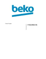 Beko HSS225523S Manual preview