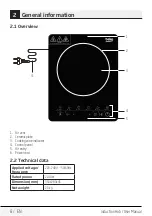 Preview for 8 page of Beko IHS6187 User Manual