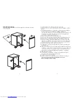 Preview for 5 page of Beko LA 120 Installation, Operation & Food Storage Instructions