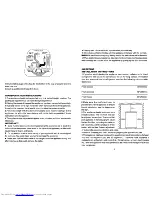 Preview for 4 page of Beko LB521 Operating Instructions Manual