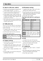 Preview for 15 page of Beko MGF23330S User Manual