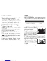 Preview for 4 page of Beko RA610 Installation, Operation & Food Storage Instructions