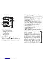 Preview for 6 page of Beko RA610 Installation, Operation & Food Storage Instructions