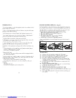 Preview for 8 page of Beko RA610 Installation, Operation & Food Storage Instructions