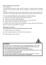 Preview for 3 page of Beko RCNA406E4SXB Instructions Of Use