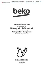 Beko RCNA406E60XBN Instructions For Use Manual preview