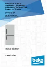 Preview for 1 page of Beko RCSA365K20DP Instructions For Use Manual