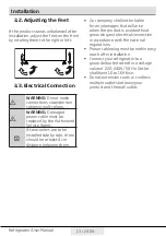 Preview for 10 page of Beko RFNE 270 E 33 WN User Manual