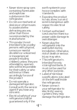 Preview for 7 page of Beko RFNE 270 K21 W User Manual