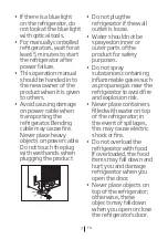 Preview for 8 page of Beko RFNE 270 K21 W User Manual