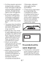 Preview for 9 page of Beko RFNE 270 K21 W User Manual