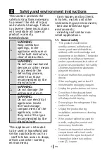 Preview for 5 page of Beko RFNE 270 L 33W User Manual