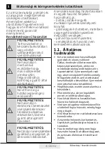 Preview for 112 page of Beko RFNE 290E23 W User Manual