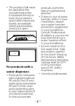 Preview for 10 page of Beko RFNE200E20S User Manual