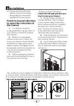 Preview for 13 page of Beko RFNE200E20S User Manual